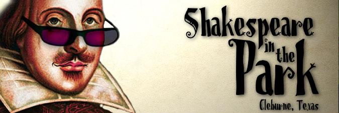 Shakespeare in the Park in Cleburne, Texas